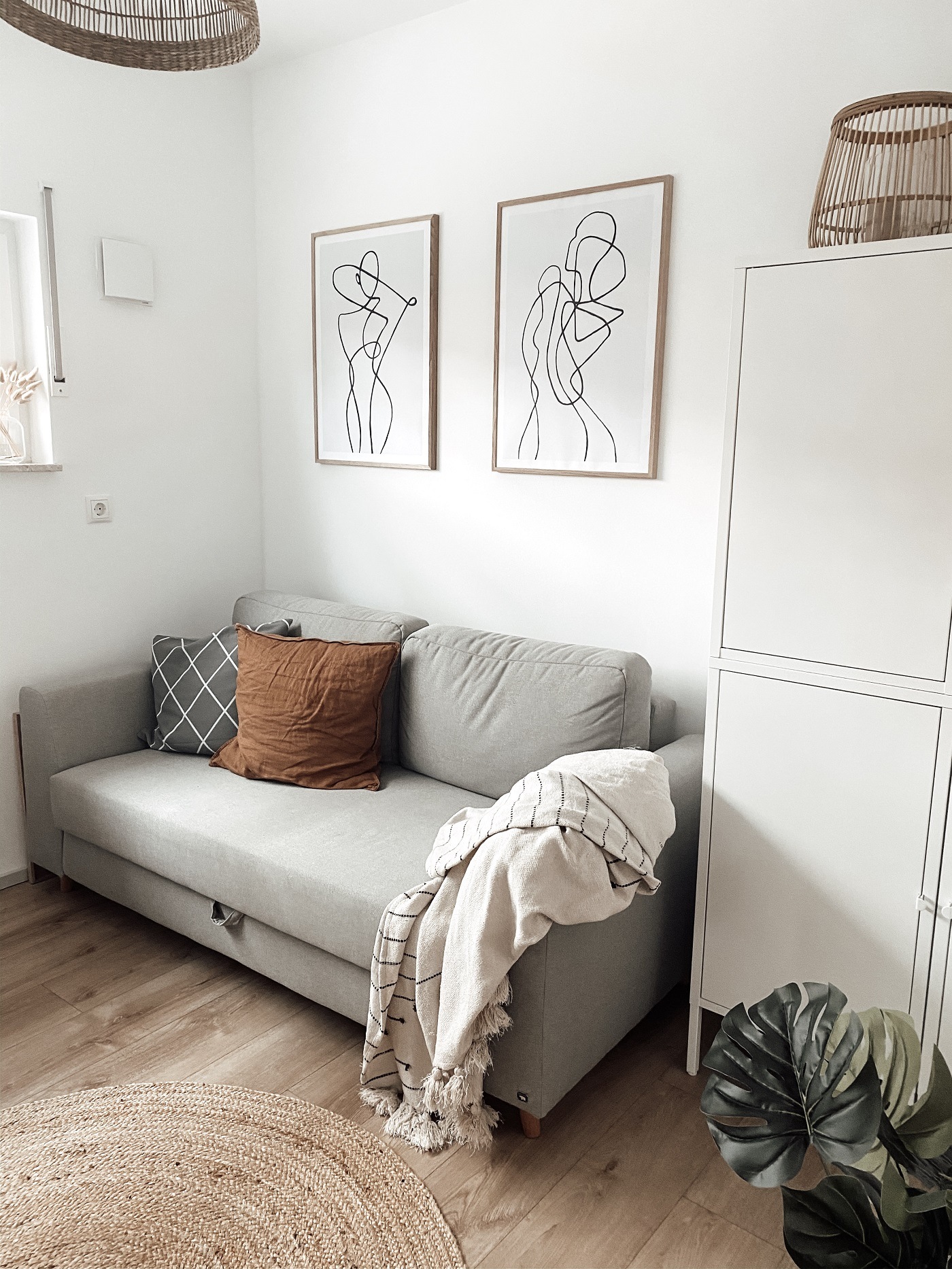 2 in 1 auf 8m² - Home-Office und Gästetzimmer in einem Raum