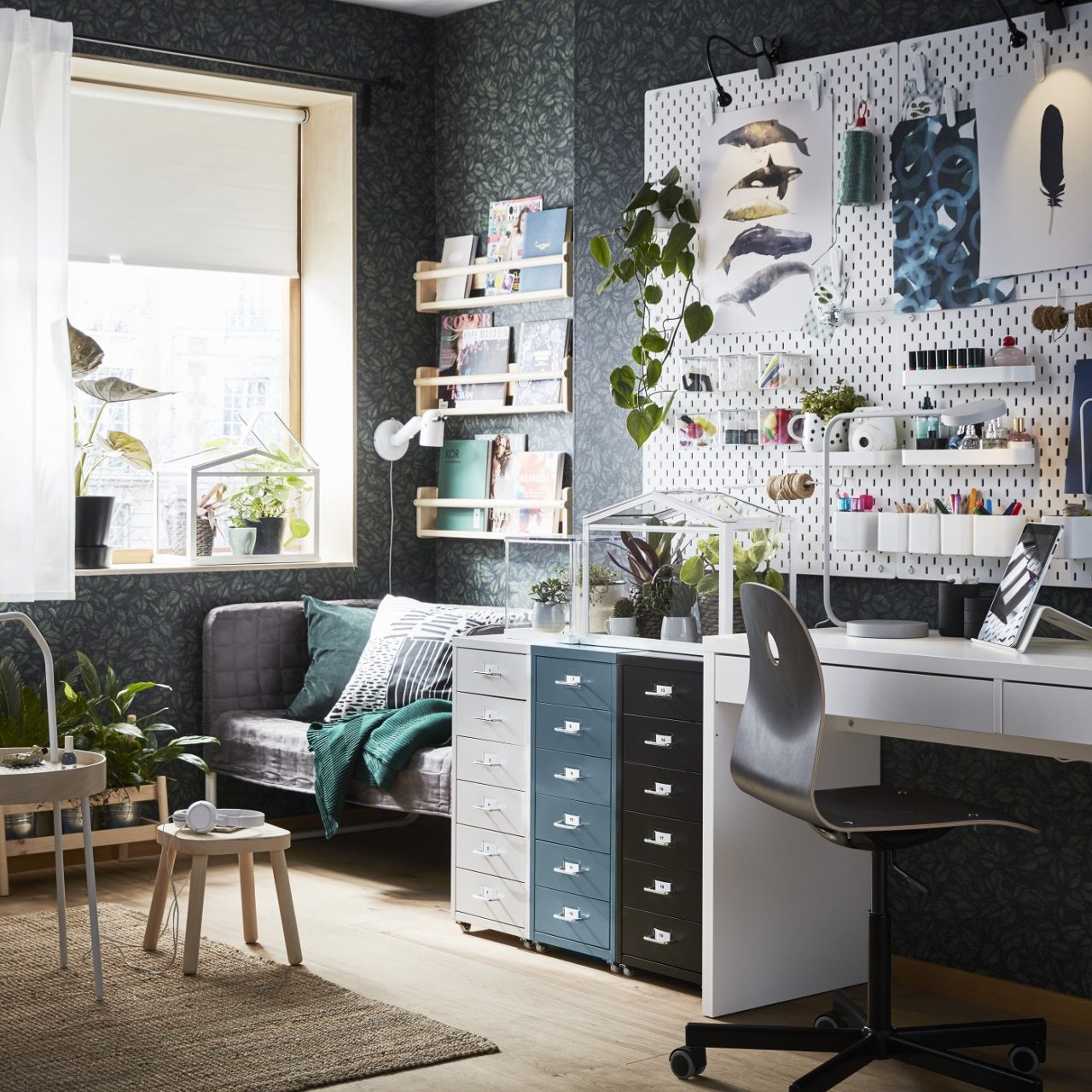 Schöne Ideen für ein HomeOffice von IKEA Raum für das wahre Glück