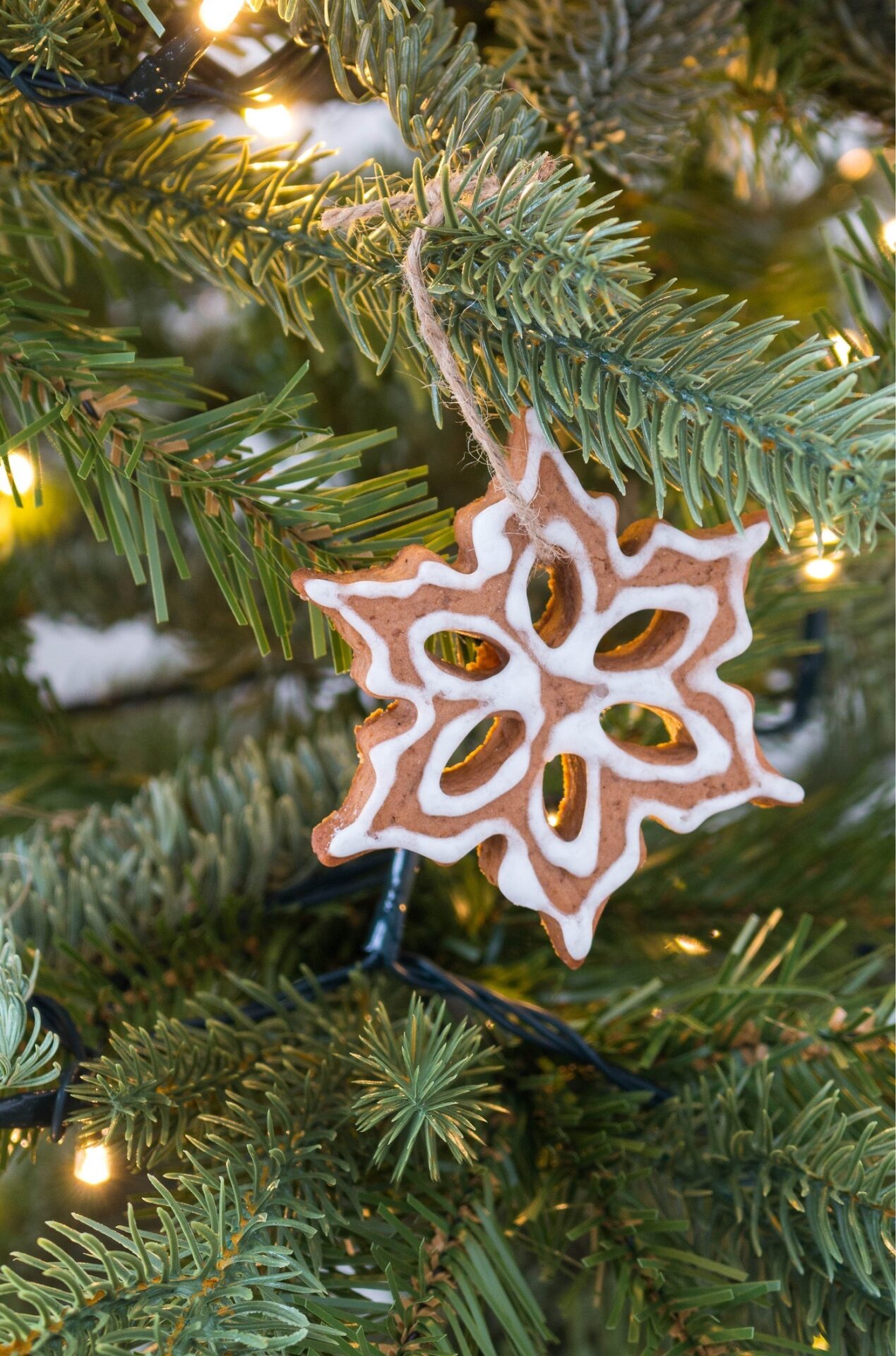 Lebkuchenanhänger für den Tannenbaum