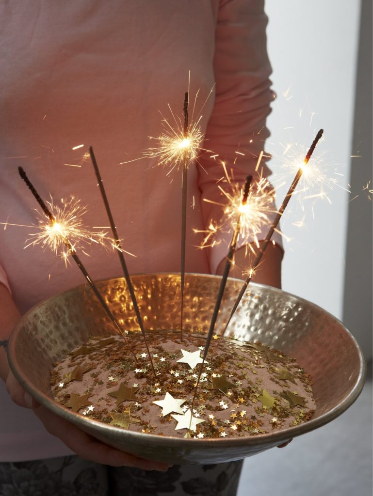 Wunderkerzen Silvester