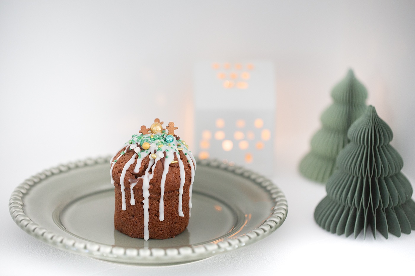 Muffins weihnachtlich dekorieren Raum für das wahre Glück