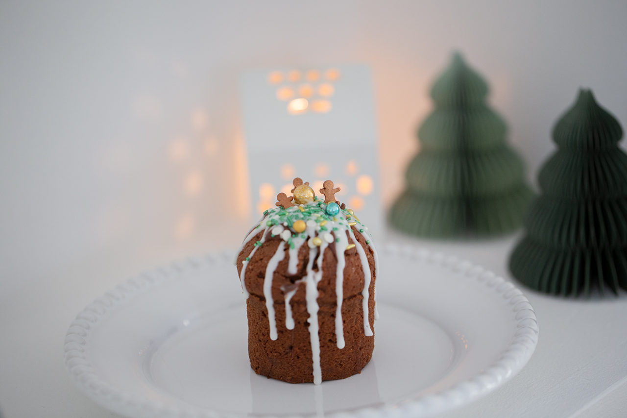 Muffins weihnachtlich dekorieren