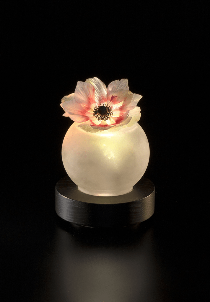 Beleuchtete Vase