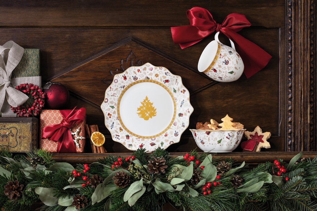 Weihnachtlicher Teller von Villeroy & Boch