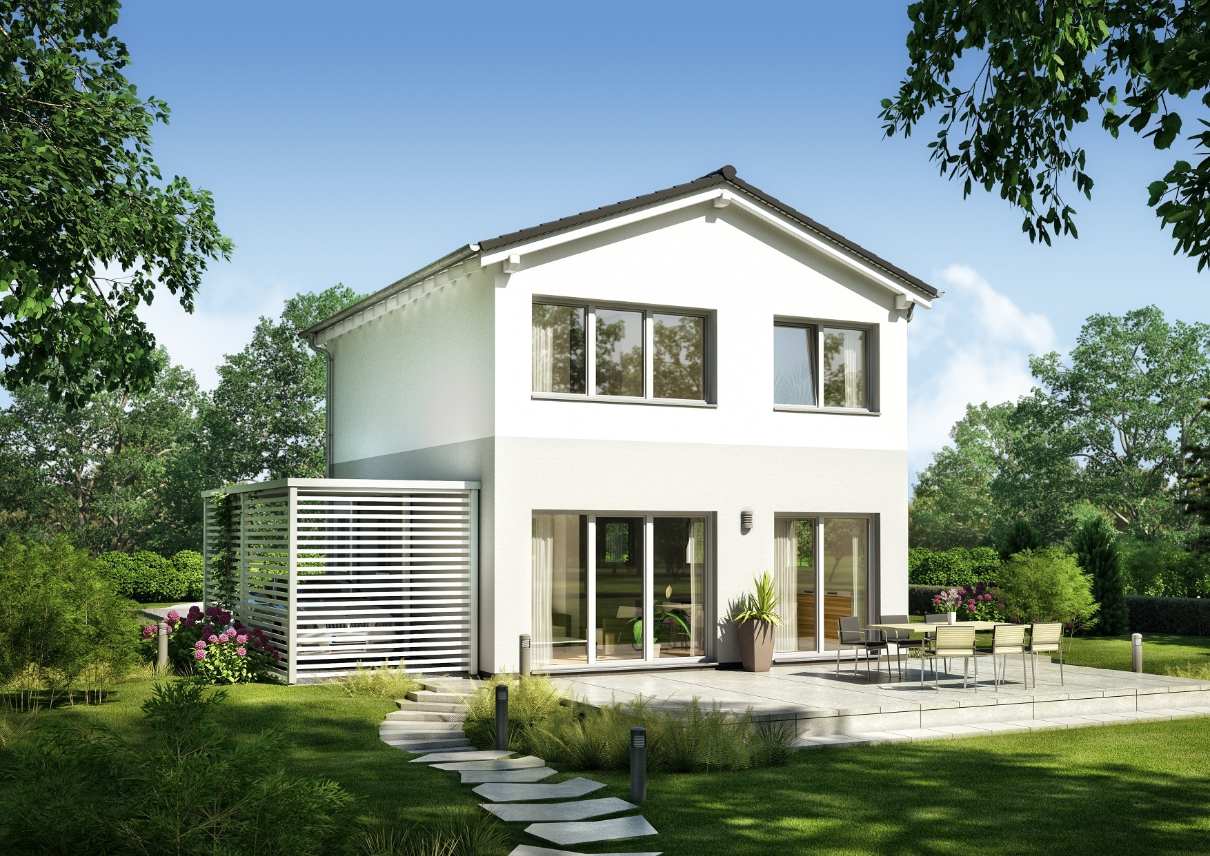 3 optimale Grundrisse für kleine Grundstücke Raum für das wahre Glück