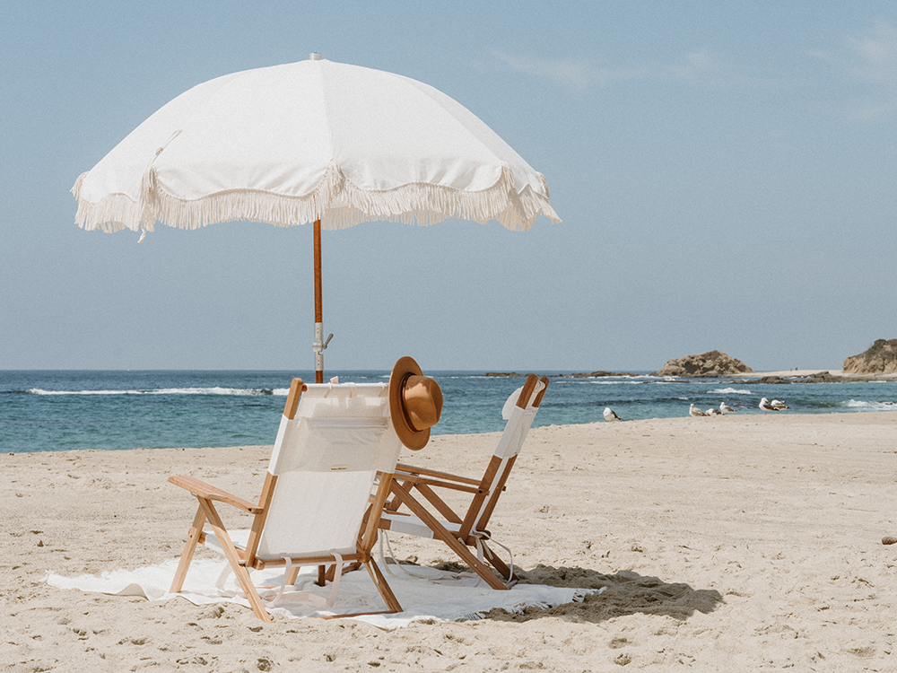 Produkte für den Strand - Raum für das wahre Glück