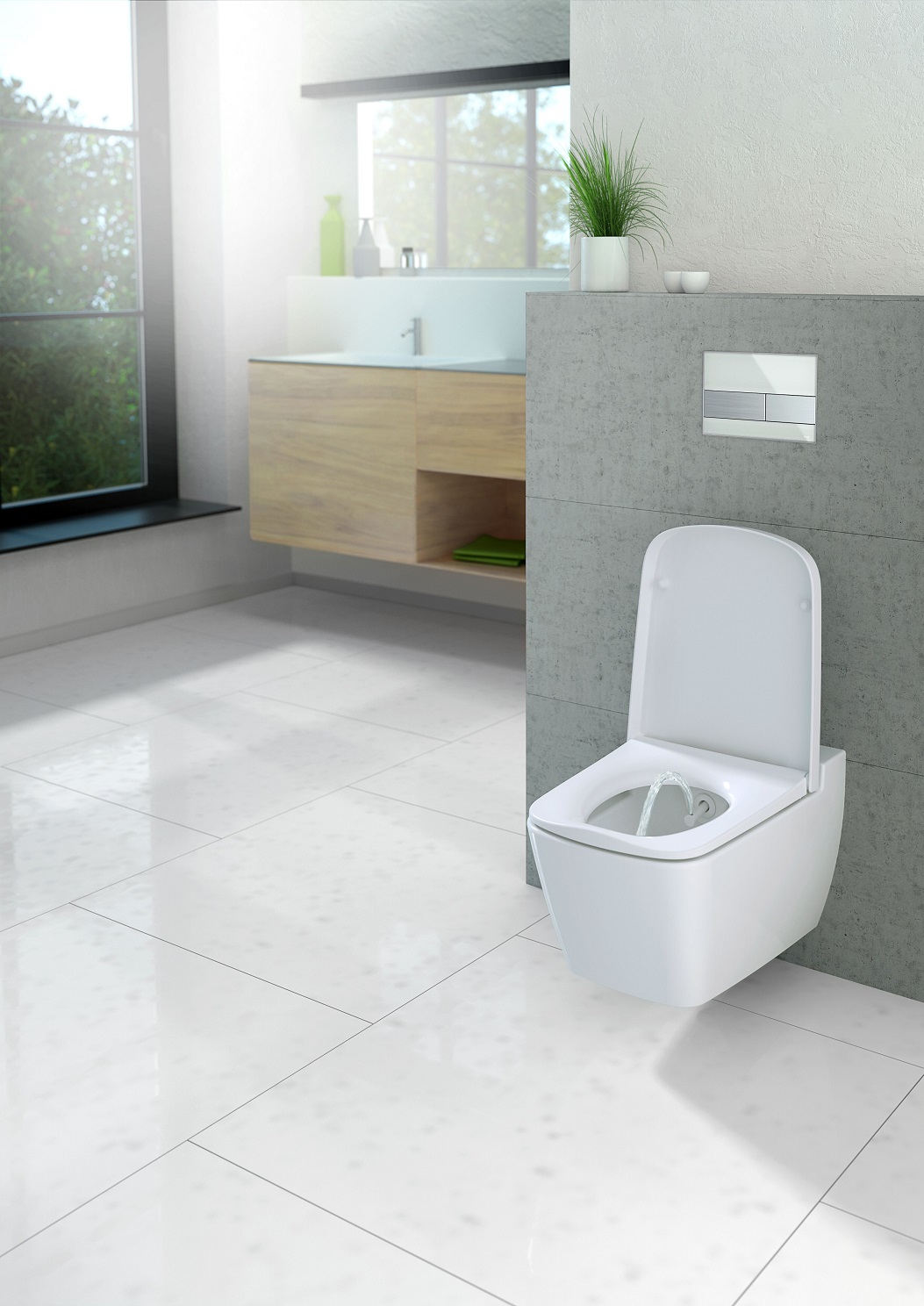Dusch-WC von TECEone - Raum für das wahre Glück
