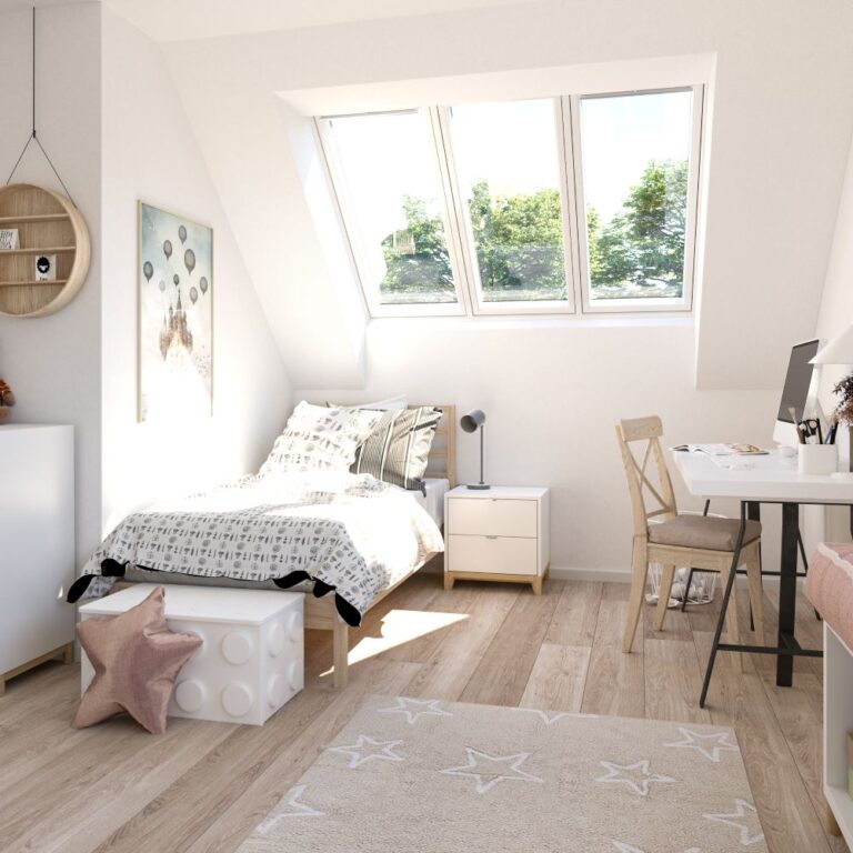 Velux Dachfenster Lichtlösung 3-in-1 Kinderzimmer