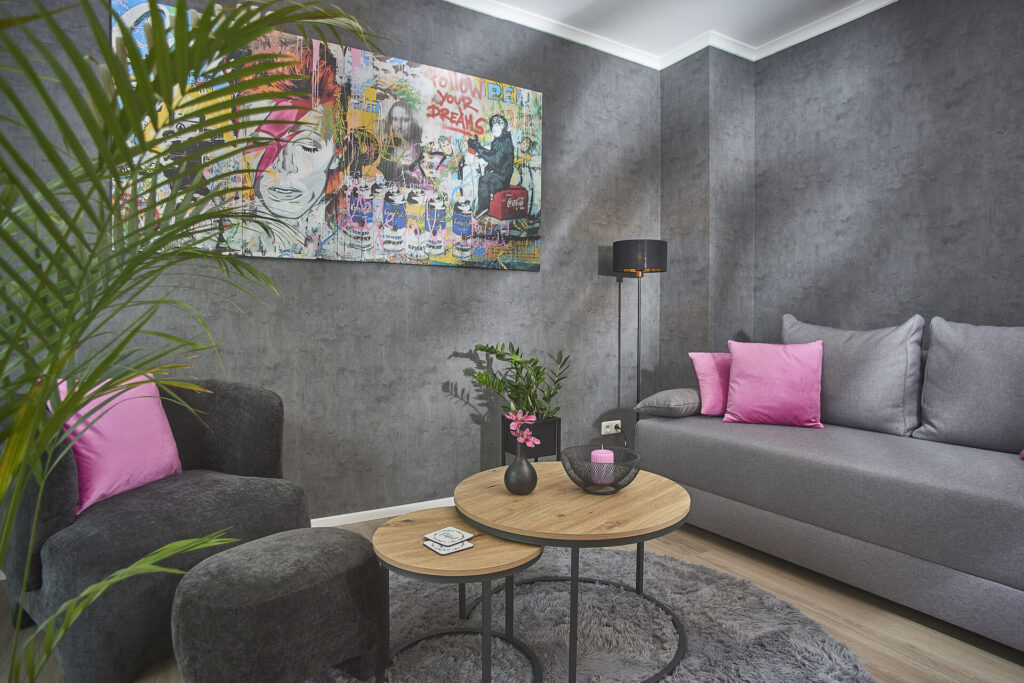 Haus mit Pultdach Gästezimmer