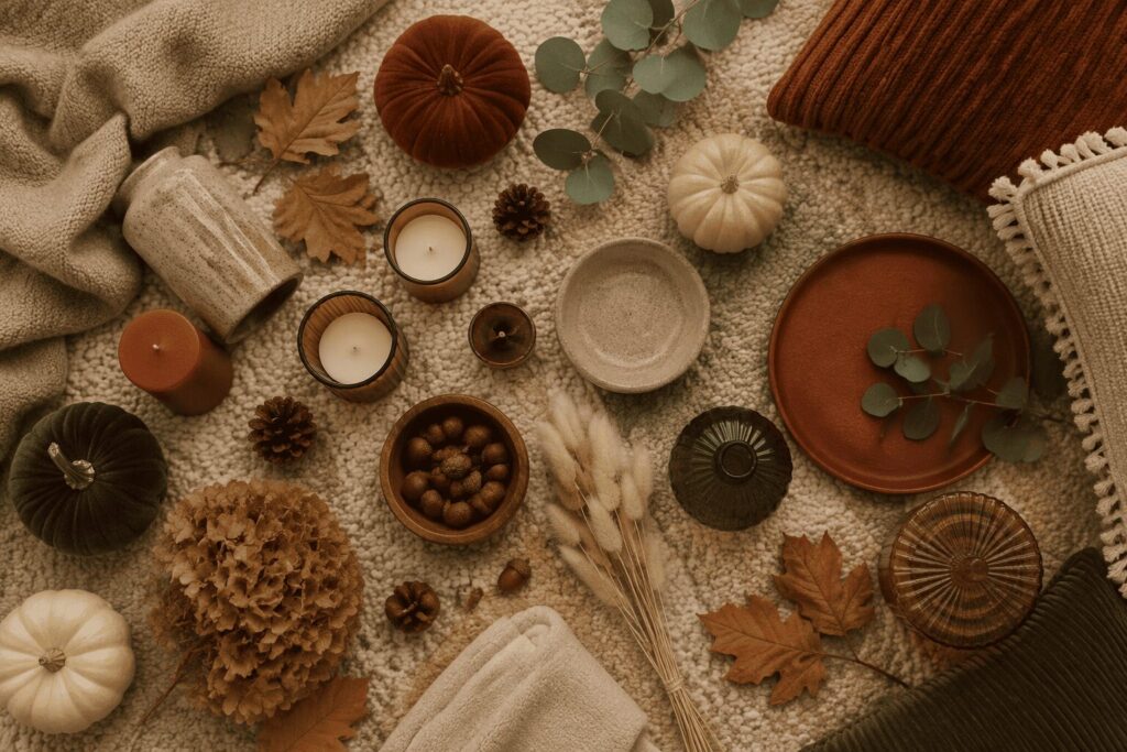 Farbpalette Herbst