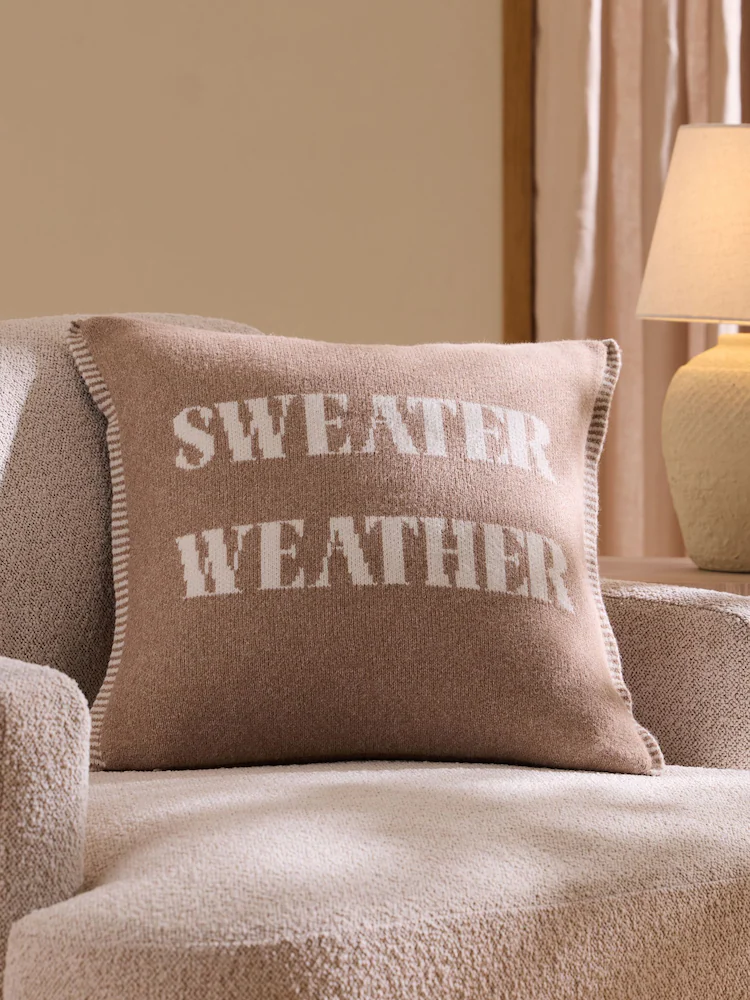 Kissenbezug "Sweater Weather"